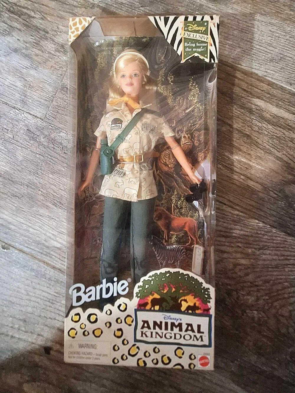 1998 Disney's Animal Kingdom Exclusive Barbie Doll by Mattel - Unopened